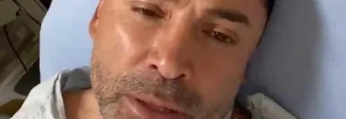 Le boxeur Oscar De La Hoya hospitalisé lance un appel de détresse...