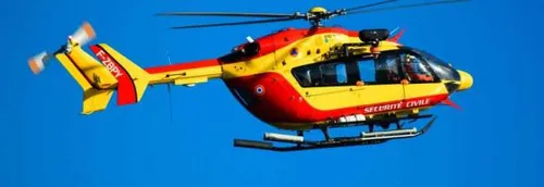 Un hélicoptère de la Sécurité civile s'est écrasé aux alentours de...