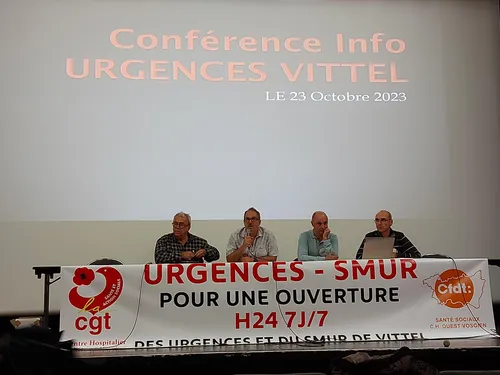 Urgences de l'hôpital de Vittel : Un appel pressant au recrutement