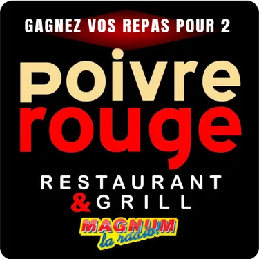 GENEVIEVE DE GOLBEY REMPORTE SON REPAS POUR 2 CHEZ POIVRE ROUGE A...