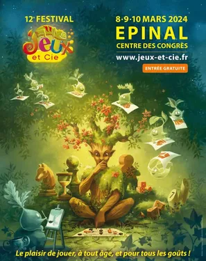 À l'approche du Printemps, le Festival Jeux et Compagnie d'Épinal,...