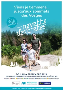 En 2024, la Navette des Crêtes vous emmène au sommet