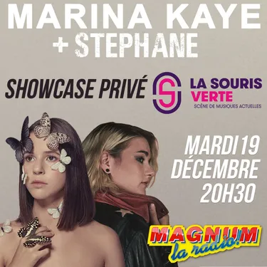 NOUVELLE DATE POUR LE SHOWCASE PRIVÉ MAGNUM LA RADIO AVEC MARINA...
