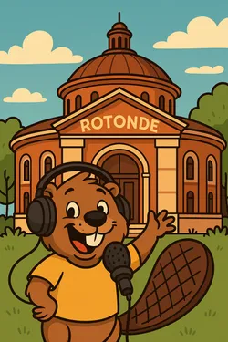 Pierre Castor 27.03.2025 : La Rotonde de Thaon Les Vosges, un lieu...