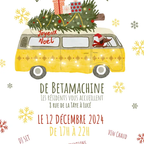 LUCÉ - Marché de Noël de Betamachine