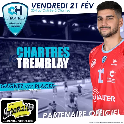 Gagnez vos places et venez soutenir le C'CMHB face à TREMBLAY !