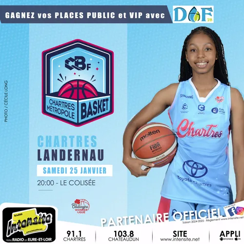 Gagnez vos places pour le Match C'CMBF vs LANDERNEAU