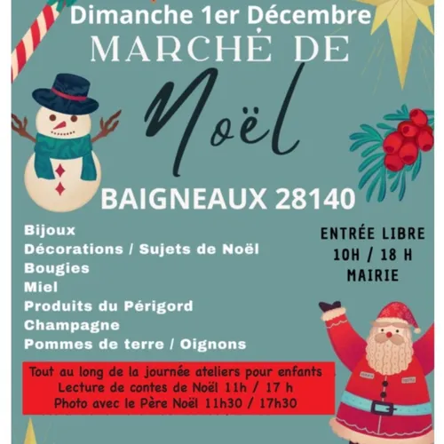 BAIGNEAUX - Marché de Noël