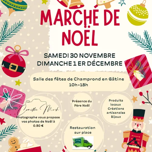 CHAMPROND-EN-GÂTINE - Marché de Noël