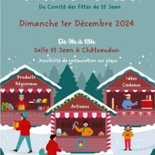 CHÂTEAUDUN - Marché de Noël du comité des fêtes de Saint-Jean