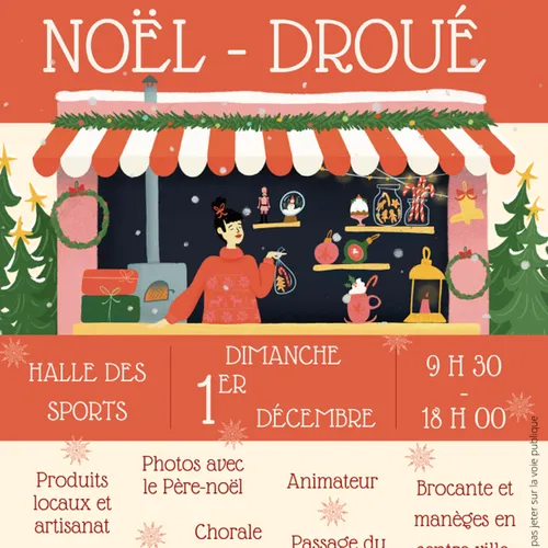 DROUÉ (41) - Marché de Noël