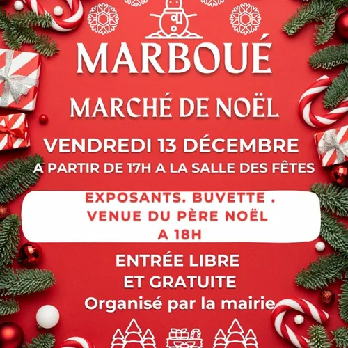 MARBOUÉ - Marché de Noël