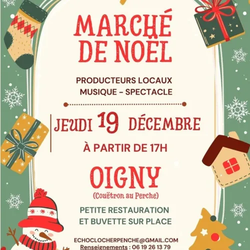 OIGNY (41) - Marché de Noël