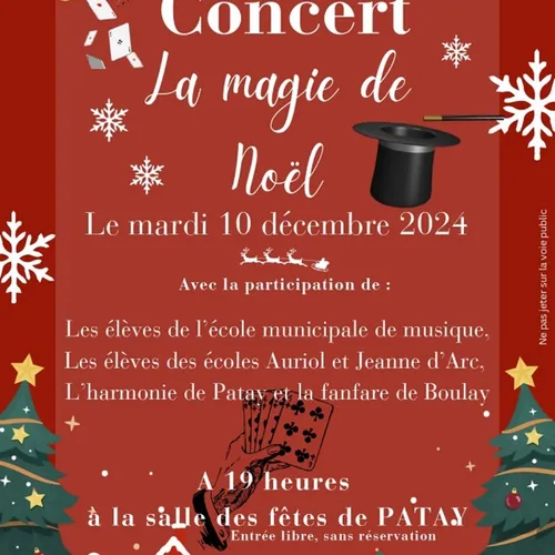 PATAY (45) - Concert : La magie de Noël