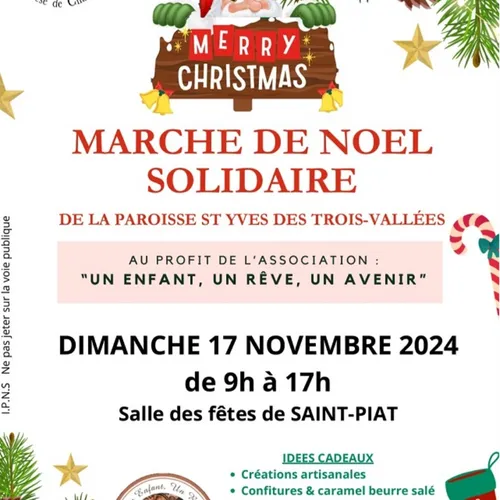 SAINT-PIAT - Marché de Noël solidaire