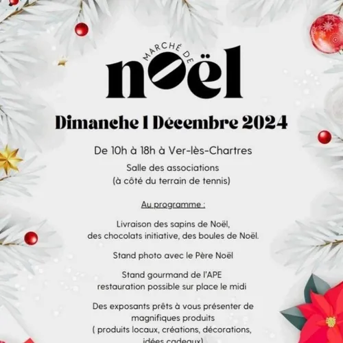 VER-LES-CHARTRES - Marché de Noël