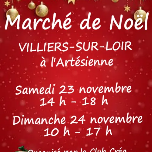 VILLIERS-SUR-LOIR (41) - Marché de Noël