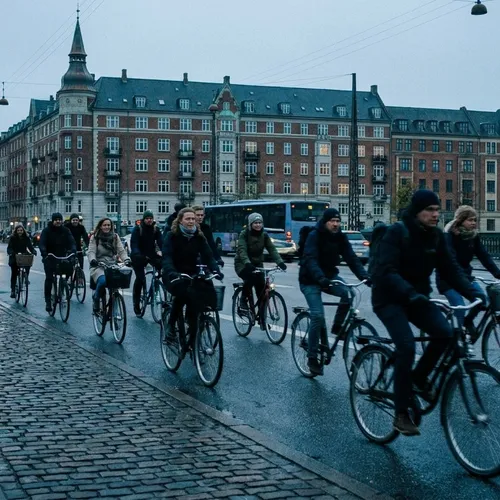 Copenhague à vélo